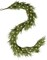 Real Touch Cypress Cedar & Pine Cone Evergreen Garland for Christmas Holiday Seasonal Outdoor/Indoor Home Decor